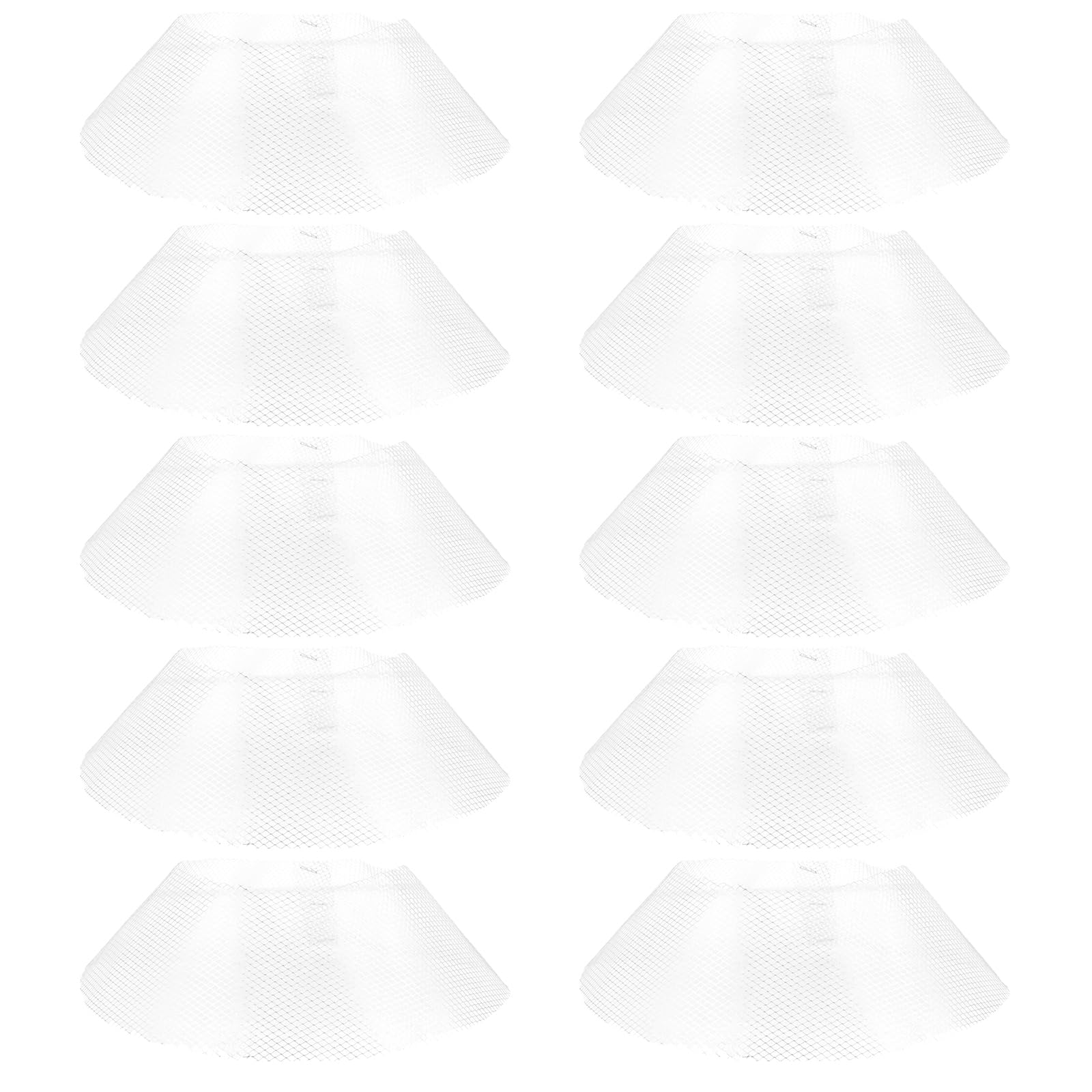 10-Pack Grease Mesh Filters for Range Hoods - Durable Kitchen Oil Nets & Cooker Hood Accessories - Perfect for Stove Top Splatter Protection & Easy Cleaning