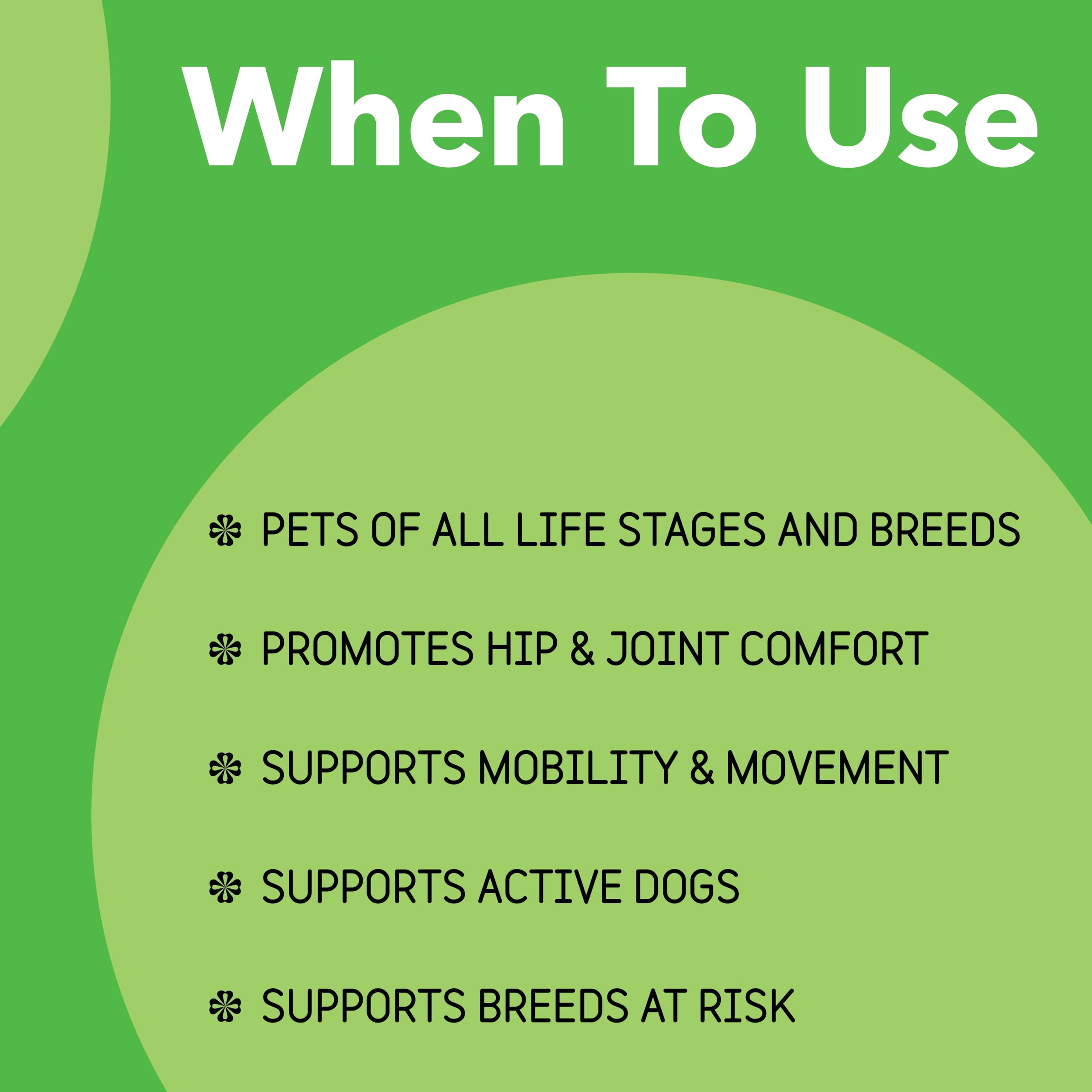 InClover Connectin Natural Hip & Joint Supplement for Dogs with Glucosamine, Chondroitin & Hyaluronic Acid - Soft Chews for Dog Mobility, Joint Comfort & Active Lifestyle Support (300 Count) - Ideal for Senior Dogs & Active Breeds
