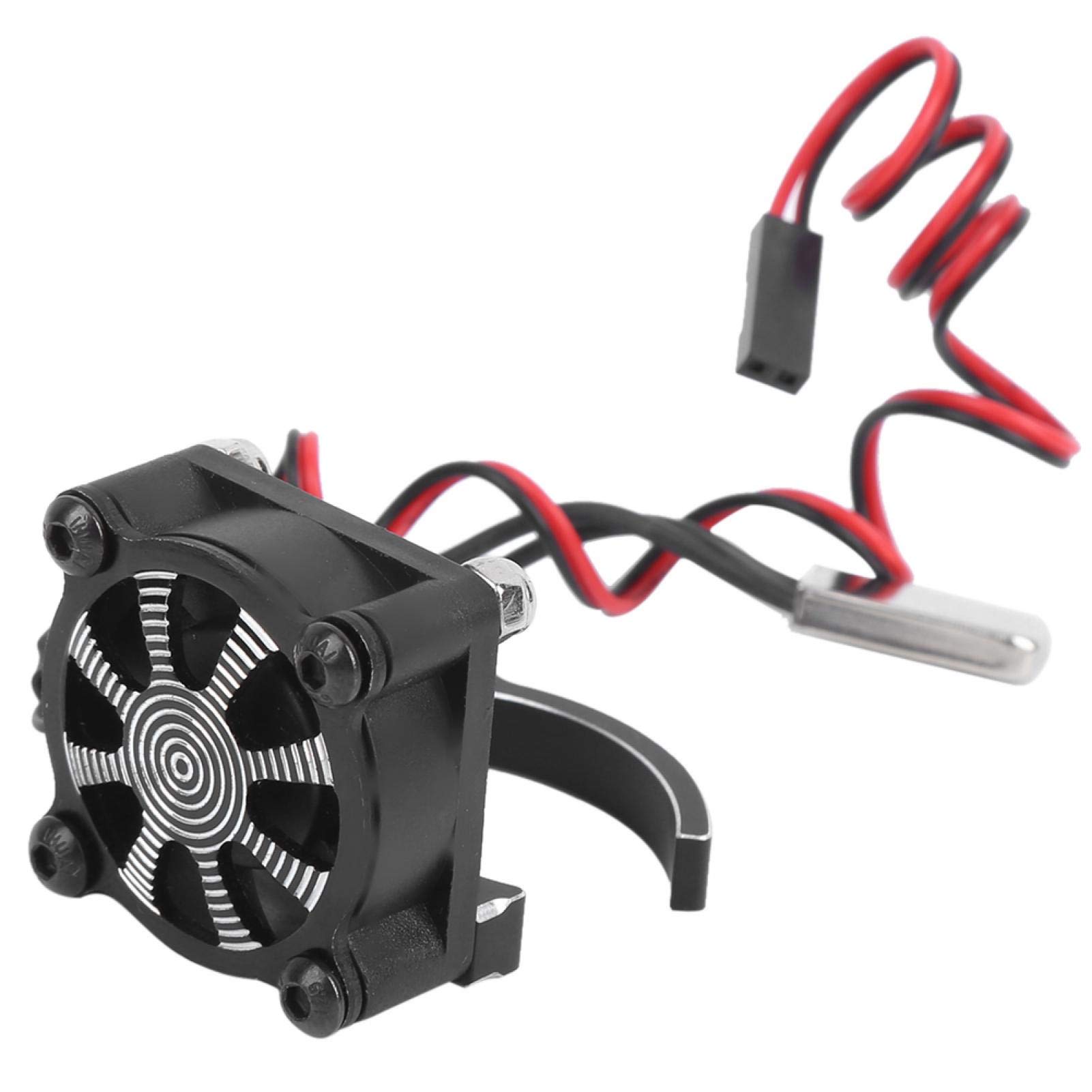 Pinsofy High-Performance RC Car Motor Heatsink - Aluminum Alloy Cooling Fin for 1/10 1/8 Scale Remote Control Cars - Durable Heat Dissipation Accessory for RC Racing, Crawlers & Drift Cars