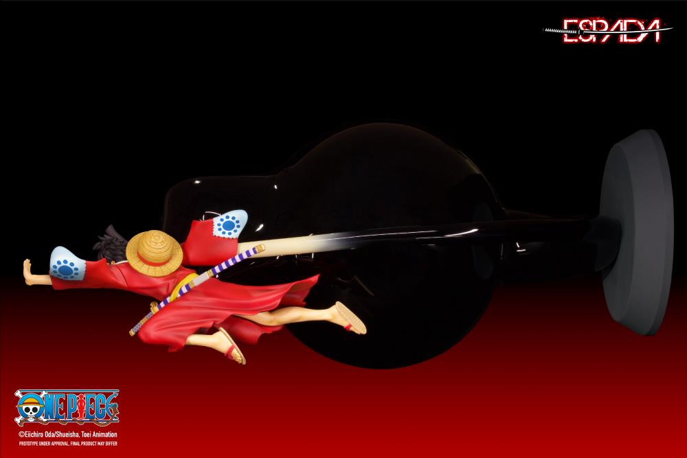 One Piece Monkey D. Luffy 1/8 Scale Statue Figure - Anime Wall Decor for Home, Office & Gaming Room | Premium Collectible for Anime Fans & Manga Lovers