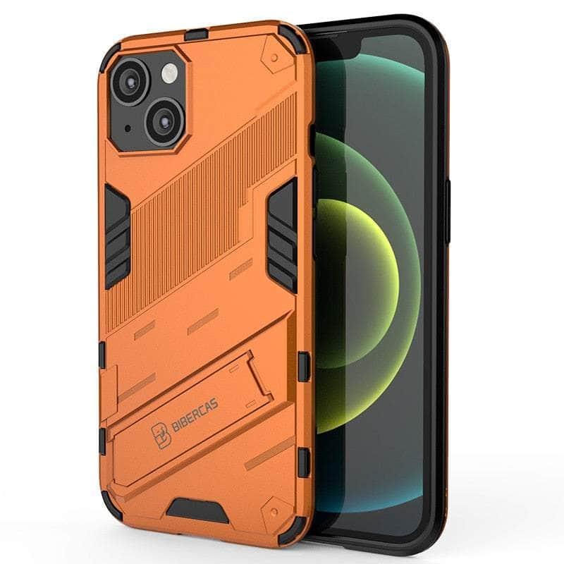 iPhone 14 Pro Max Case with Kickstand - Shockproof Punk Armor Bumper Cover for Heavy Duty Protection | Perfect for Outdoor Adventures, Work & Travel
