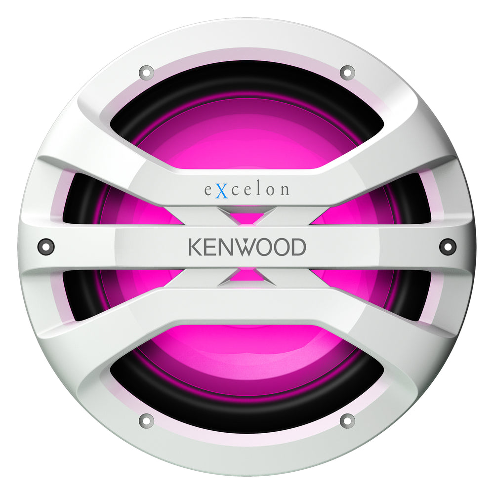 Kenwood Excelon XM1041WL 10-Inch 1200W Car Subwoofer with LED Illumination - Premium Bass for Car Audio & Home Theater Systems