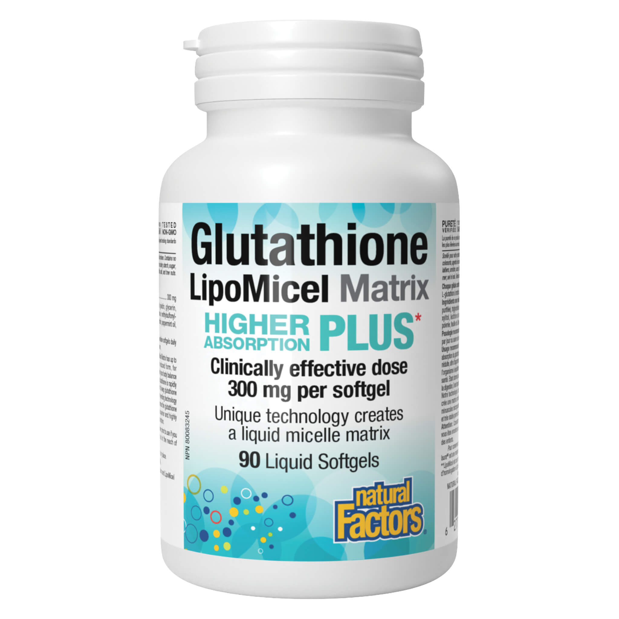 Premium Glutathione Liposomal Matrix 300mg Supplement - Antioxidant Support for Skin Whitening, Detox & Immune Boost | Ideal for Daily Wellness, Anti-Aging & Beauty Regimen