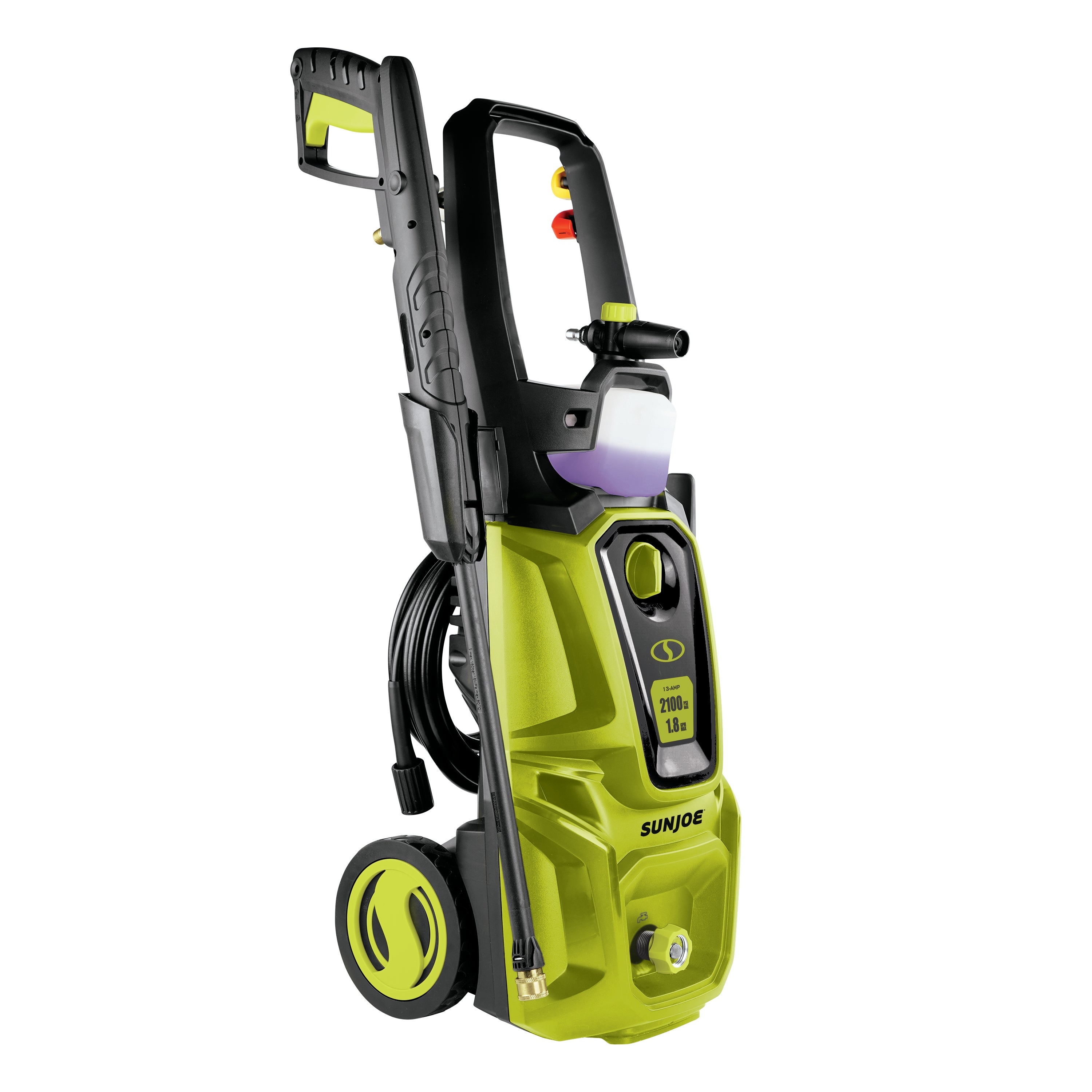 Sun Joe SPX2690 SJG 13 Amp Electric Pressure Washer - Powerful Cleaning for Driveways, Decks & Outdoor Surfaces | Home & Garden Maintenance Tool