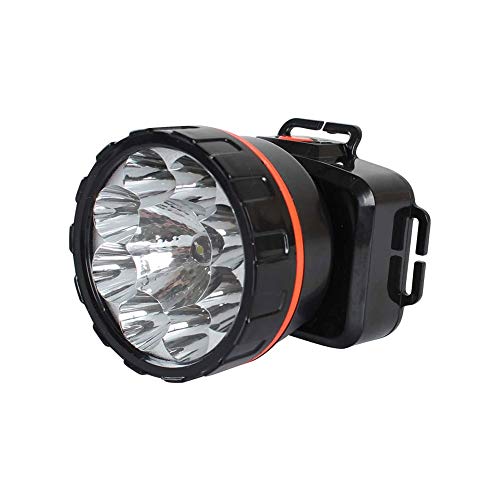 Rechargeable LED Headlamp - Waterproof Hands-Free Headlight for Fishing, Camping, Hiking & Outdoor Activities | Bright Adjustable Head Torch with Long Battery Life