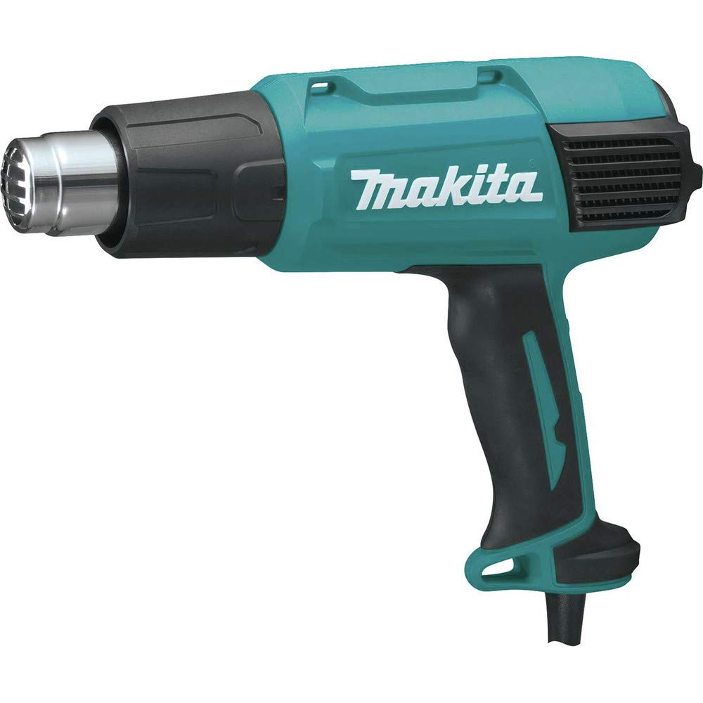 Makita HG6031VK Variable Temperature Heat Gun 1800W - Professional Hot Air Gun for Paint Stripping, Shrink Wrapping, Thawing Pipes, DIY Crafts & Home Repairs