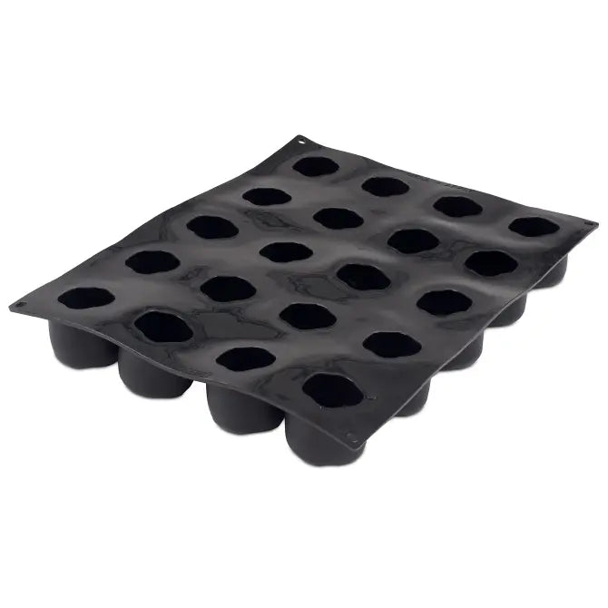 Pavoni 3D Silicone Mold - 20 Fruit Shapes Including Apple for Cake, Chocolate & Candy Making | Baking Decorations & DIY Dessert Tools