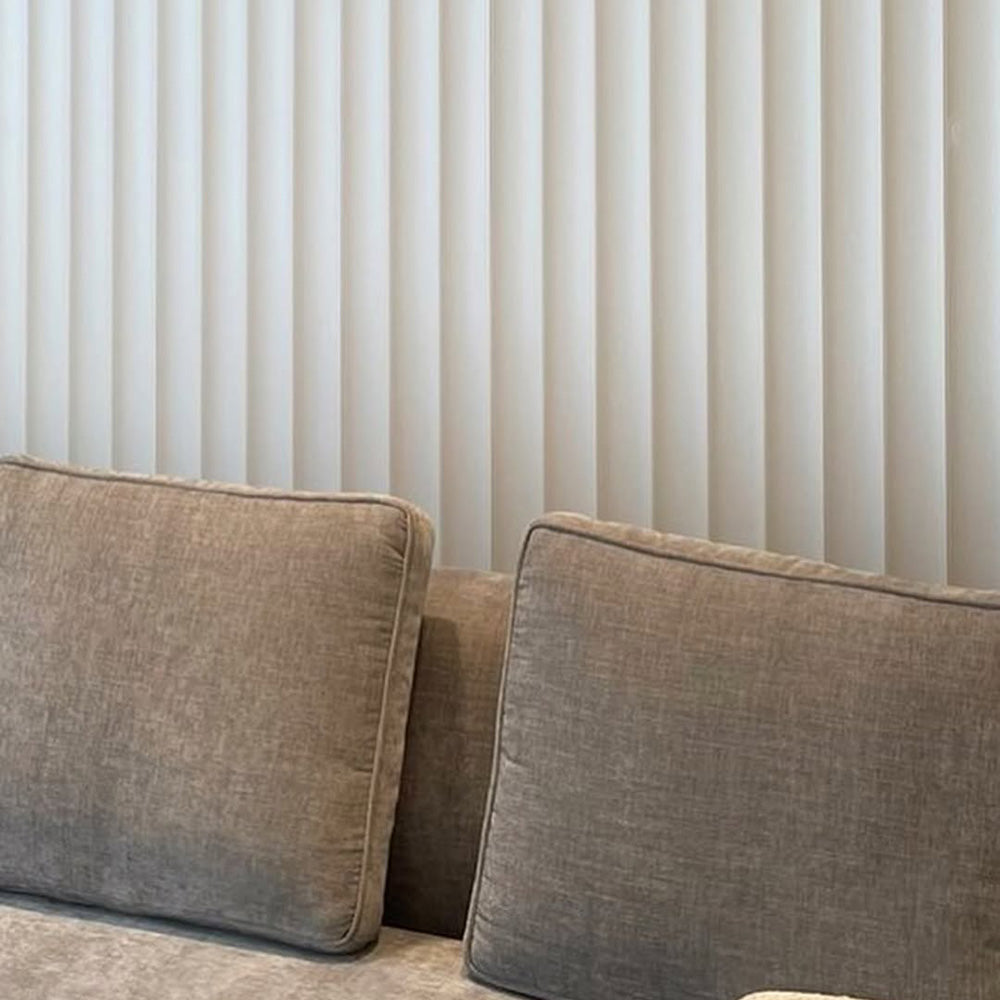 WOODFLEX White Primed Flexible Wave 46 Molding - 2700mm x 600mm - Perfect for Crown Molding & Interior Decoration