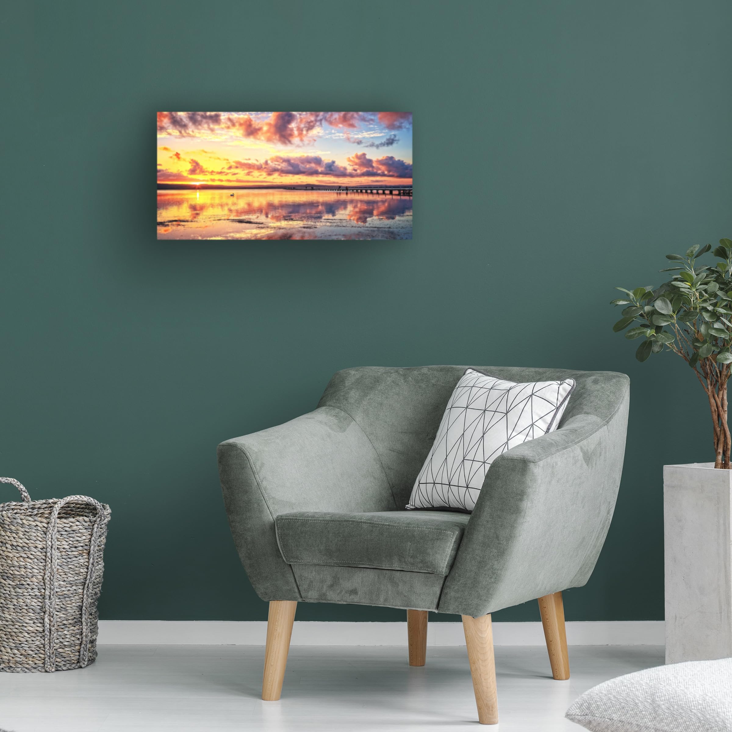 Trademark Fine Art 'Tonight's Show' Canvas Wall Art by Beata Czyzowska - Modern Home Decor for Living Room & Bedroom