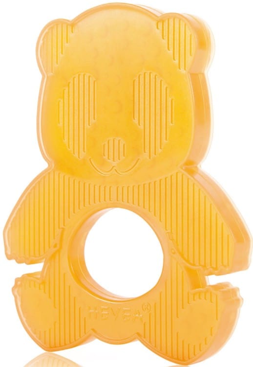 Natural Rubber Panda Teether for Babies - BPA-Free, Safe Chewing Toy for Soothing Sore Gums - Perfect for Teething Infants & Toddlers at Home or On-the-Go