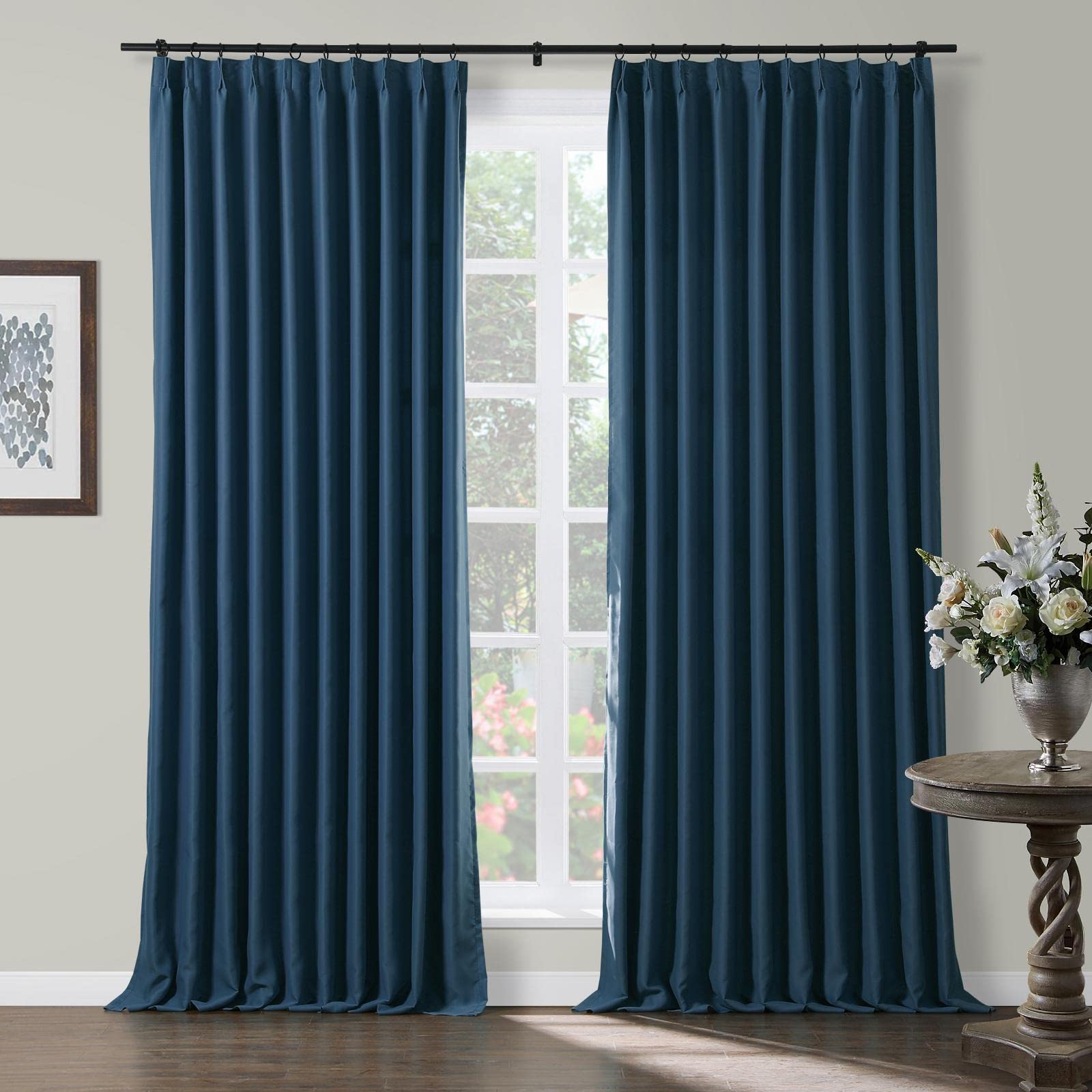 TWOPAGES Blackout Thermal Insulated Curtains 26