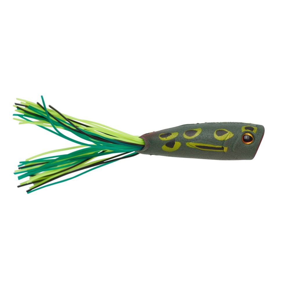Berkley Power Pop Floating Fishing Lure with Wide Cupped Mouth - Topwater Bass Fishing for Freshwater and Saltwater