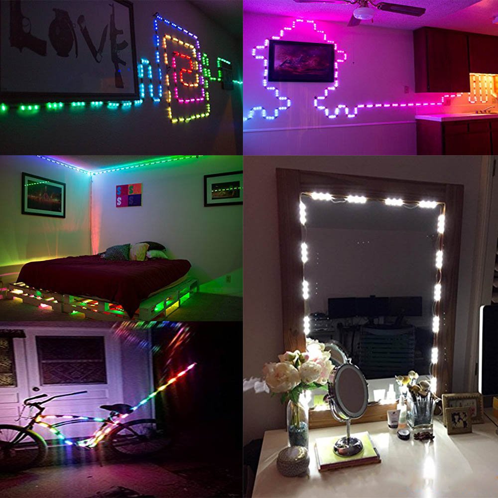 20 Ft RGB LED Storefront Lights - 40 Pieces Module with 5050 SMD 120 LEDs (2 Sets) for Window Letter Signs & Advertising Displays - Perfect for Retail Shops, Restaurants, and Business Storefronts