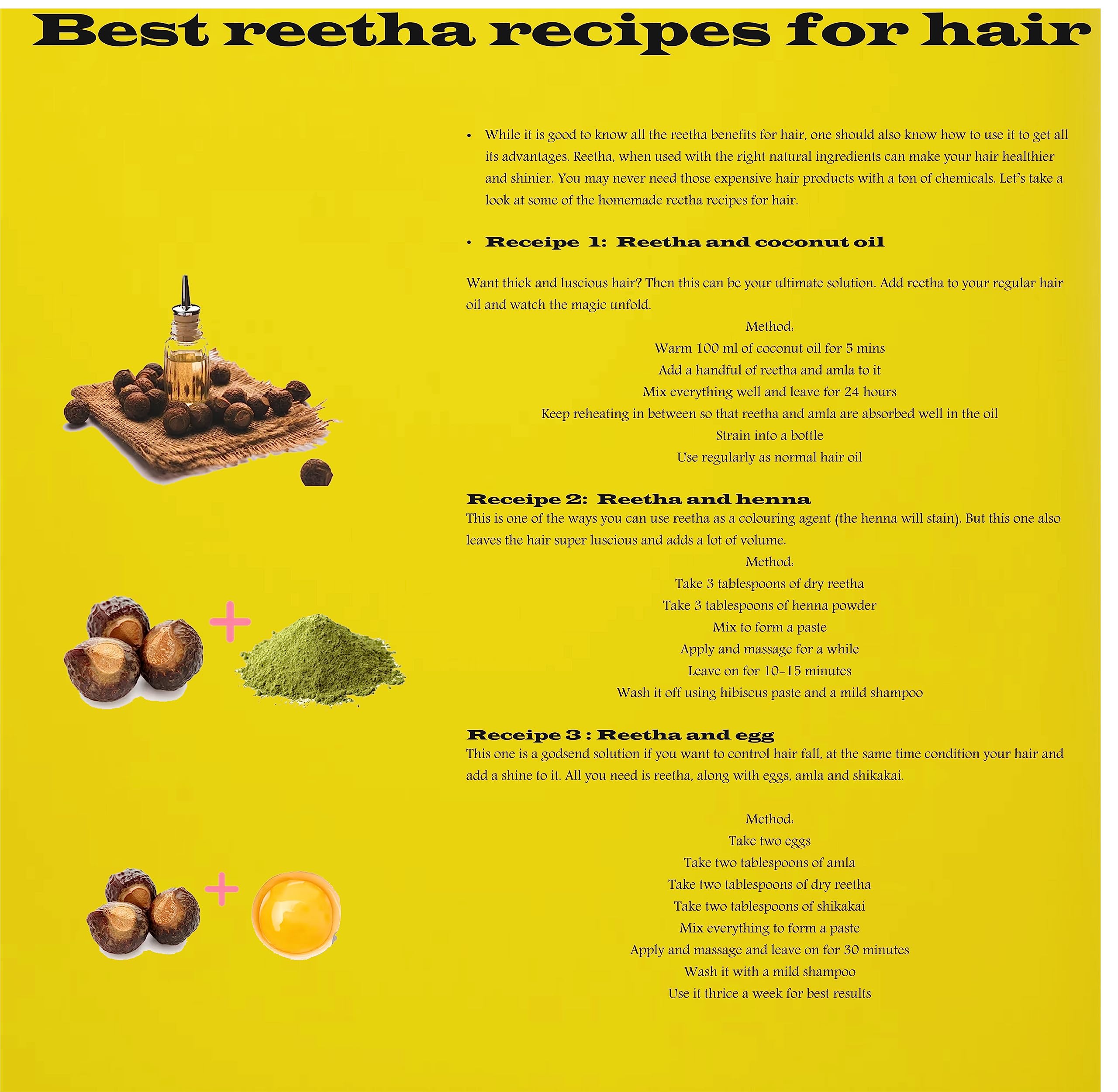 Organic Reetha Powder (Soapnut) 500g - Natural Hair Growth, Scalp Treatment & Skin Care | Kunkudukai, Aritha, Ritha for Shine & Dandruff Relief | Vegan, Chemical-Free Hair Wash Solution for Healthy Locks - Perfect for DIY Shampoo & Ayurvedic Beauty Routines