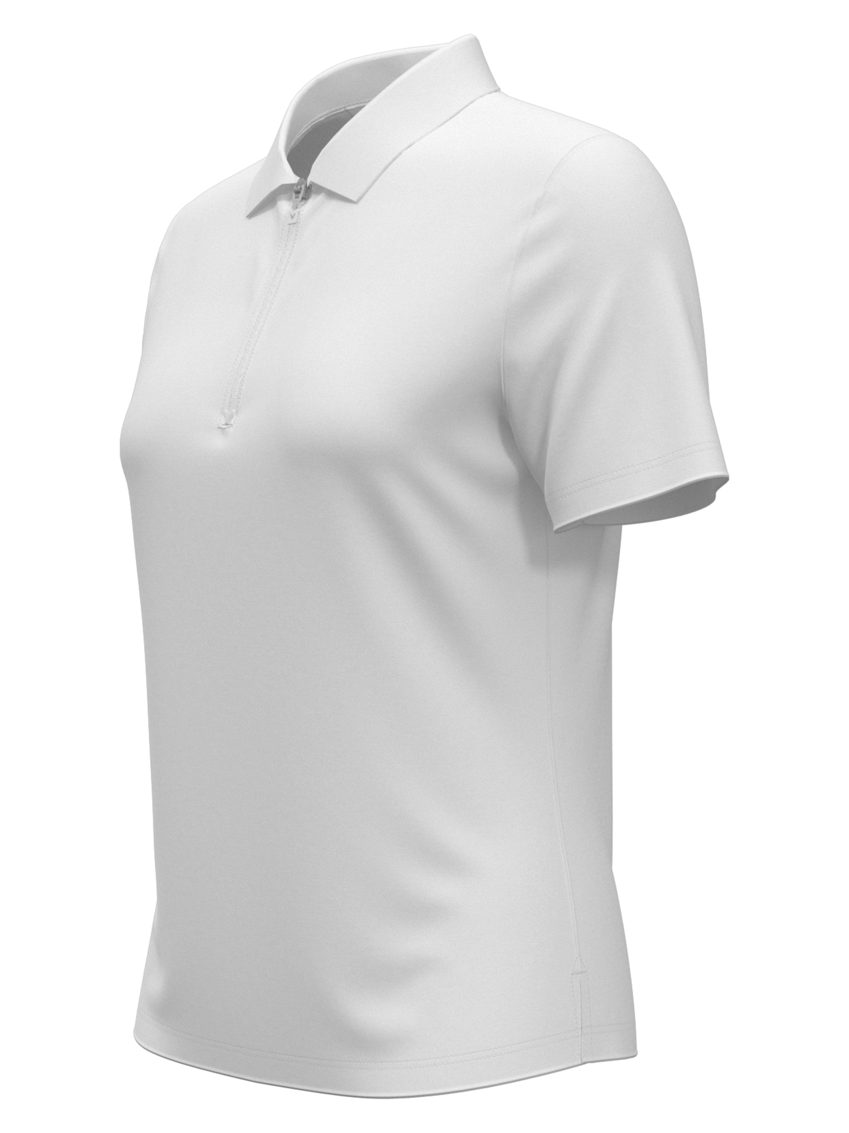 Women's 1/4 Zip Solid Color Golf Polo Shirt - Breathable Moisture-Wicking Performance Top for Golf, Tennis & Outdoor Activities