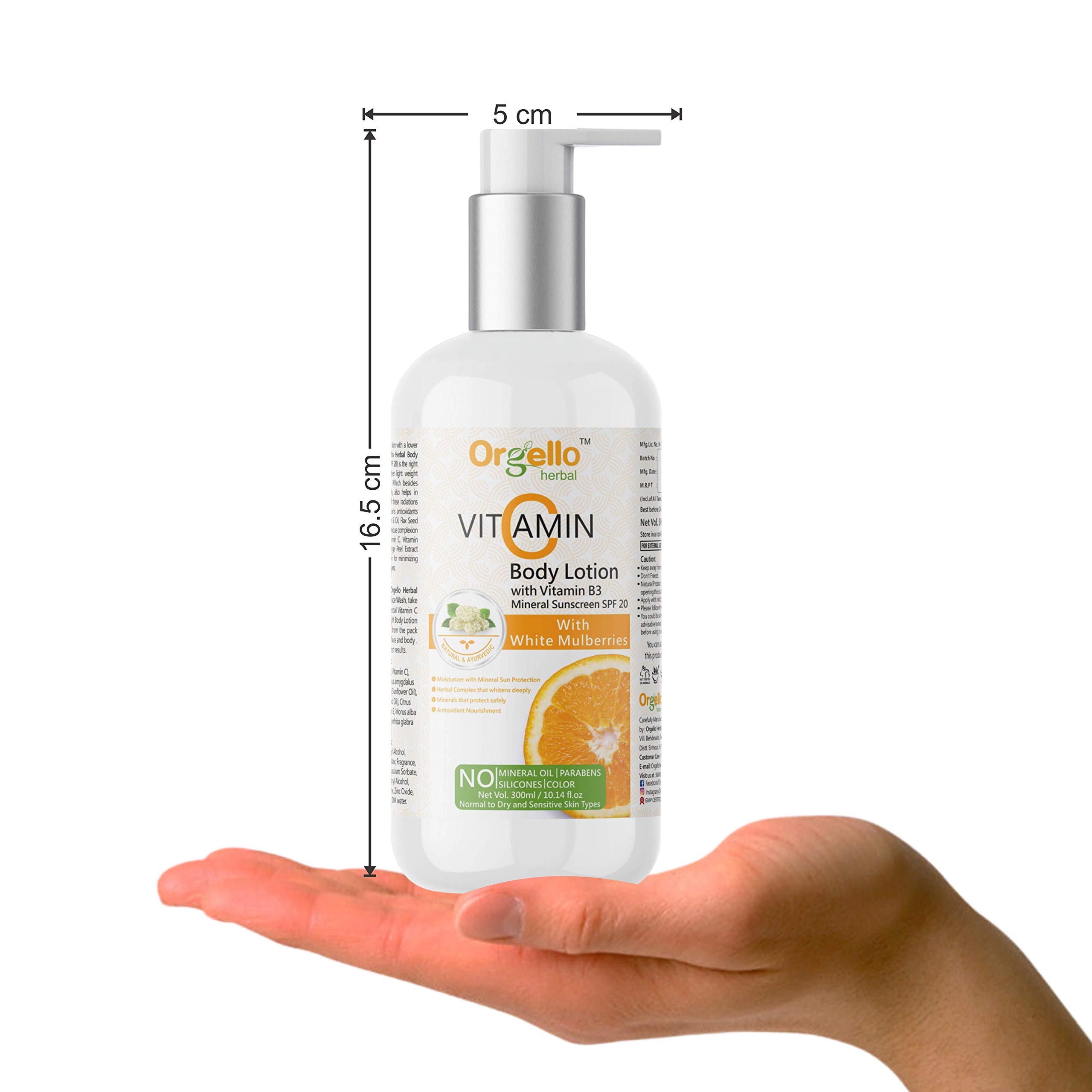 Organic Neem Face Wash 100ml + Vitamin C Body Lotion 300ml + Strawberry Face Scrub 60ml | 3-Piece Skincare Set for Acne, Brightening & Exfoliation | Daily Facial Cleansing & Body Care Routine