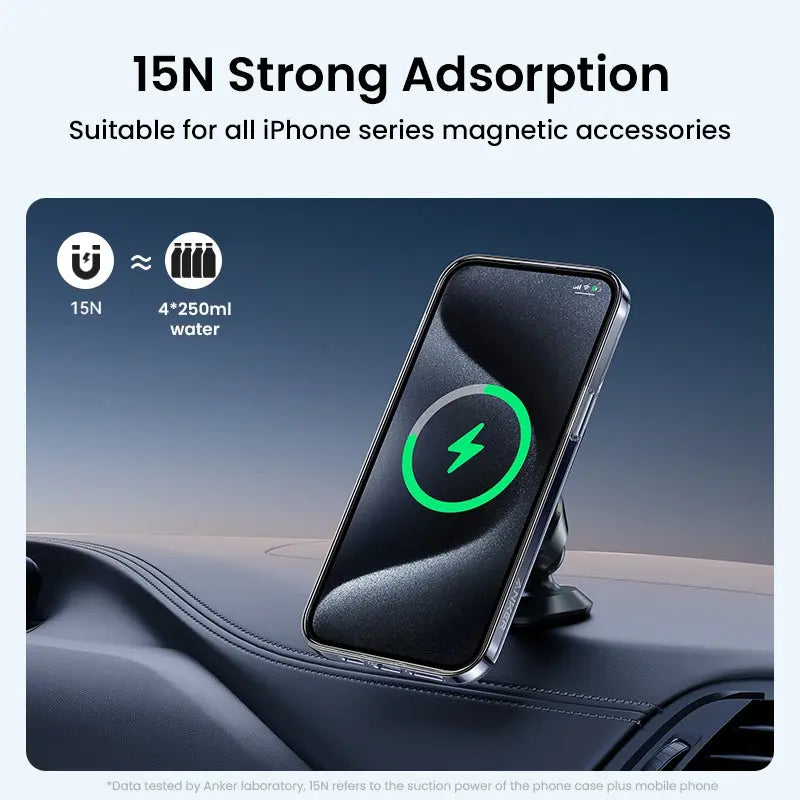 iPhone 15 Plus Magsafe Clear Case - Shockproof Protective Cover with Anti-Yellowing Technology | Perfect for Everyday Use, Travel & Wireless Charging