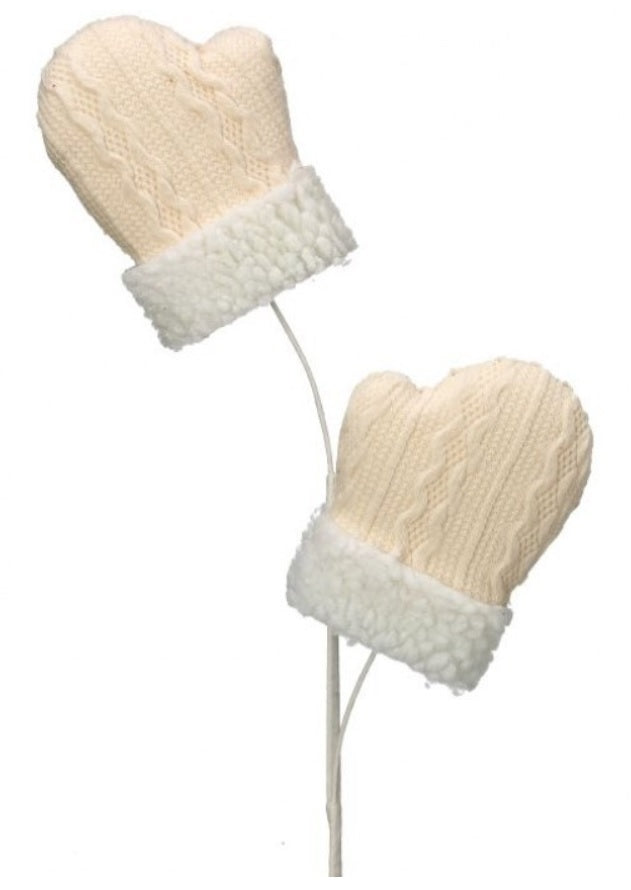26 Pairs Knitted Fur Mittens for Women & Men - Warm Winter Gloves for Cold Weather - Perfect for Skiing, Snowboarding & Outdoor Activities