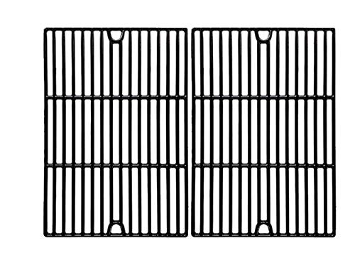 Porcelain Cast Iron Cooking Grid for BBQ Pro BQ51011, Grill Chef SS525-B, Members Mark REGAL04CLP & Patio Chef SS48/SS54 Gas Grills - Heavy-Duty Set of 2 - Perfect for Backyard BBQs, Outdoor Cooking & Grilling Parties