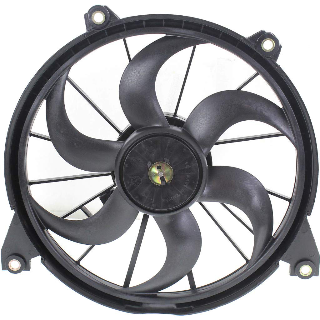 2009-2018 Dodge Journey Radiator Fan Replacement - CH3115168 & 68102116AA | Single Fan Cooling System Part | Perfect for Engine Overheating Prevention & Summer Driving