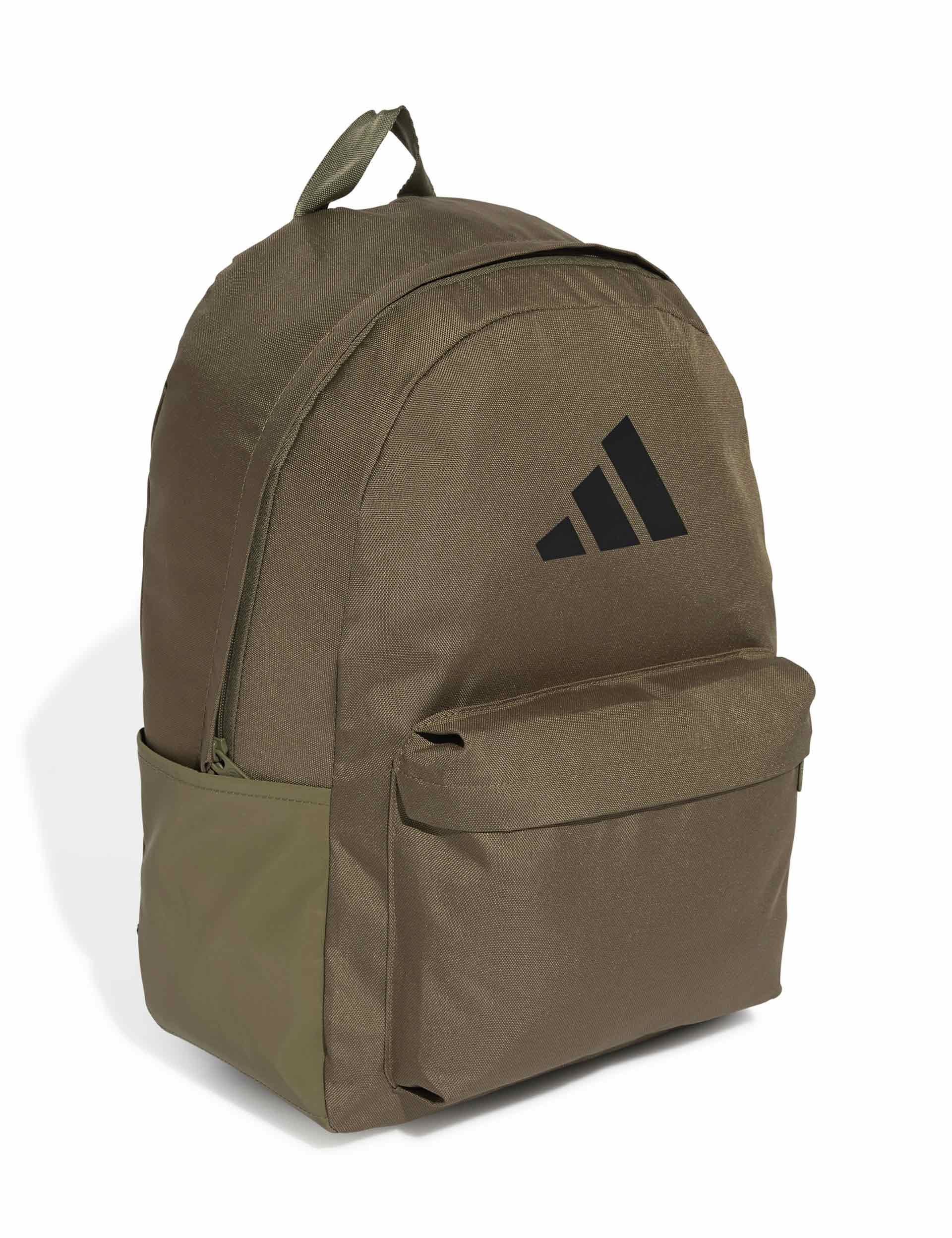 Classic 3 Bar Logo Backpack - Waterproof Travel Backpack for Men & Women, Olive Strata/Black - Perfect for School, Work, Gym & Outdoor Adventures