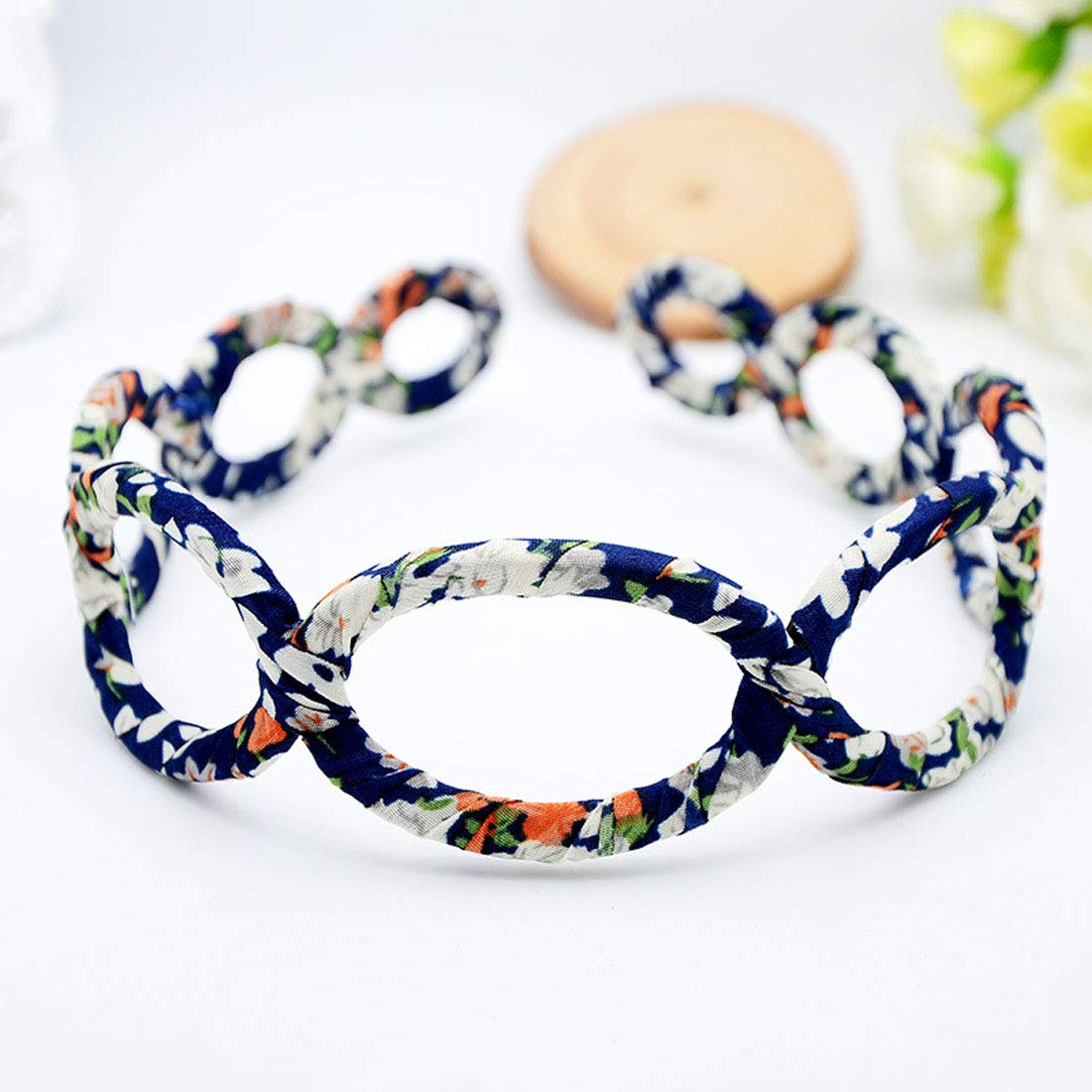 4 Pack Women's Plastic Headbands - Non-Slip Hair Hoops for DIY Hair Accessories | Perfect for Workouts, Yoga, and Everyday Styling