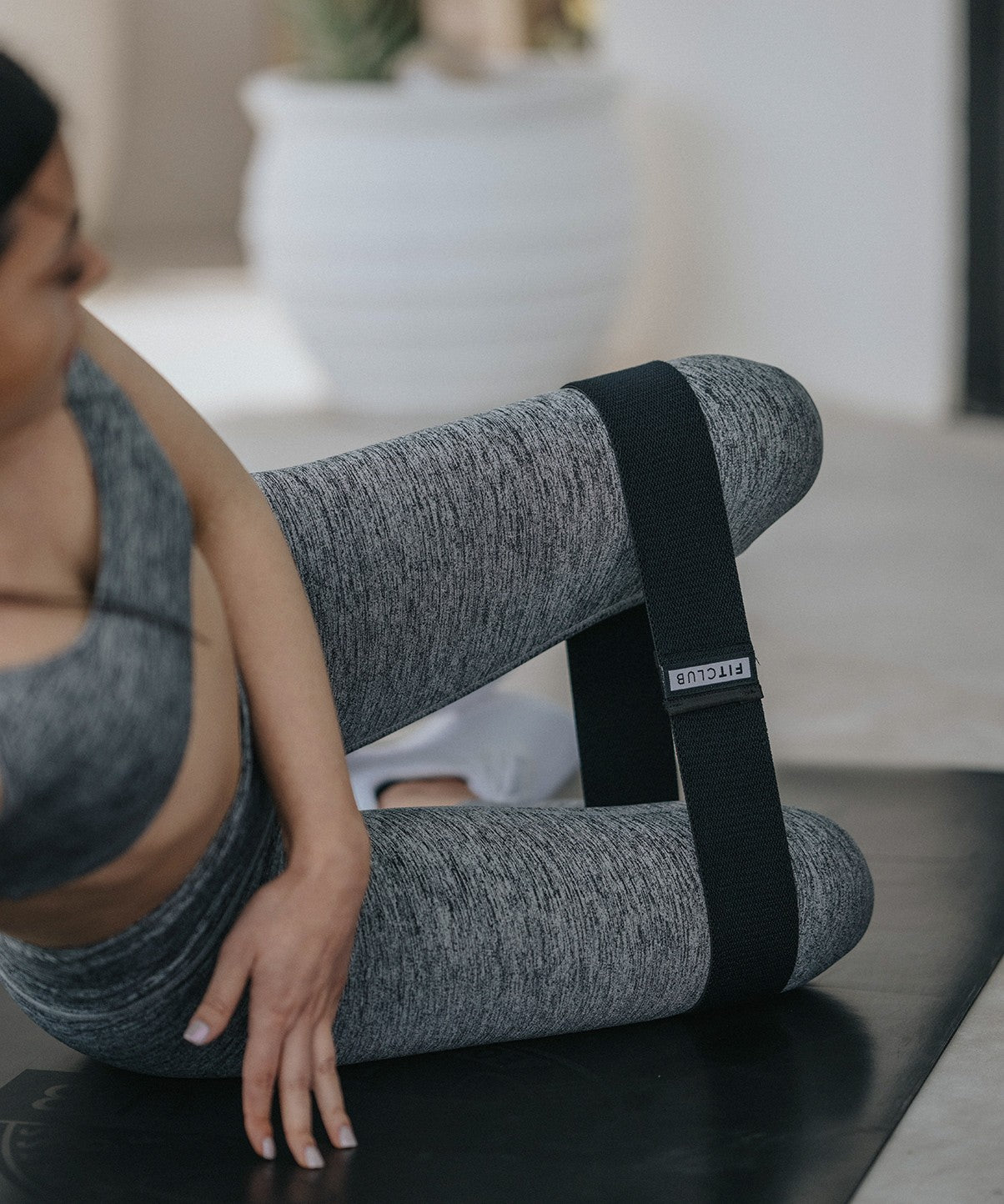 FitClub Woven Micro Band - Lightweight Adjustable Wristband for Fitness, Running & Yoga - Perfect for Workouts, Sports & Everyday Wear