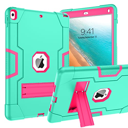 Mint Green/Rose Red