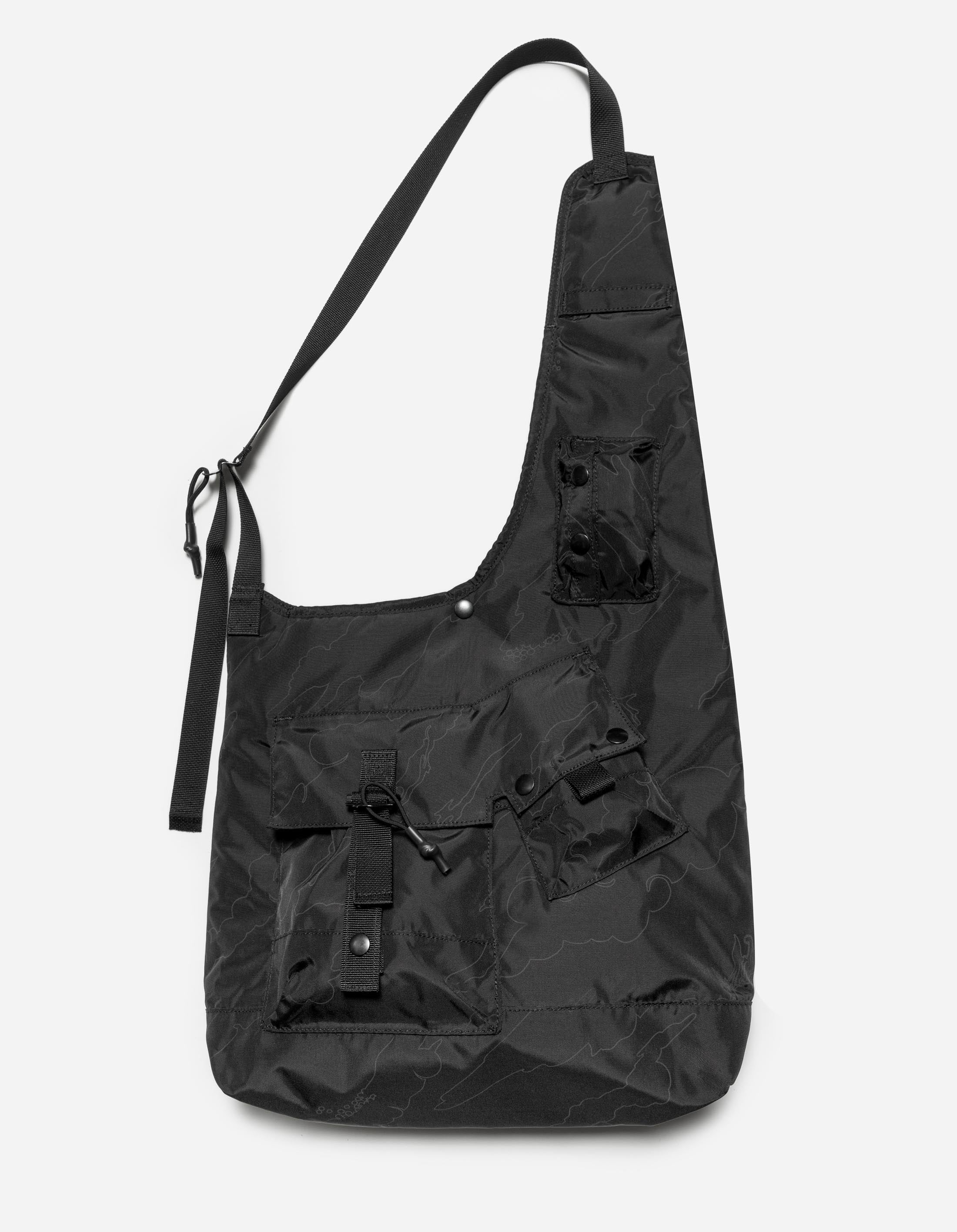 1530 Camo M.A.L.I.C.E. Monk Sling Bag Black - Tactical Crossbody Bag for Outdoor, Hiking & Travel - Durable Military Style Shoulder Pack for Men & Women