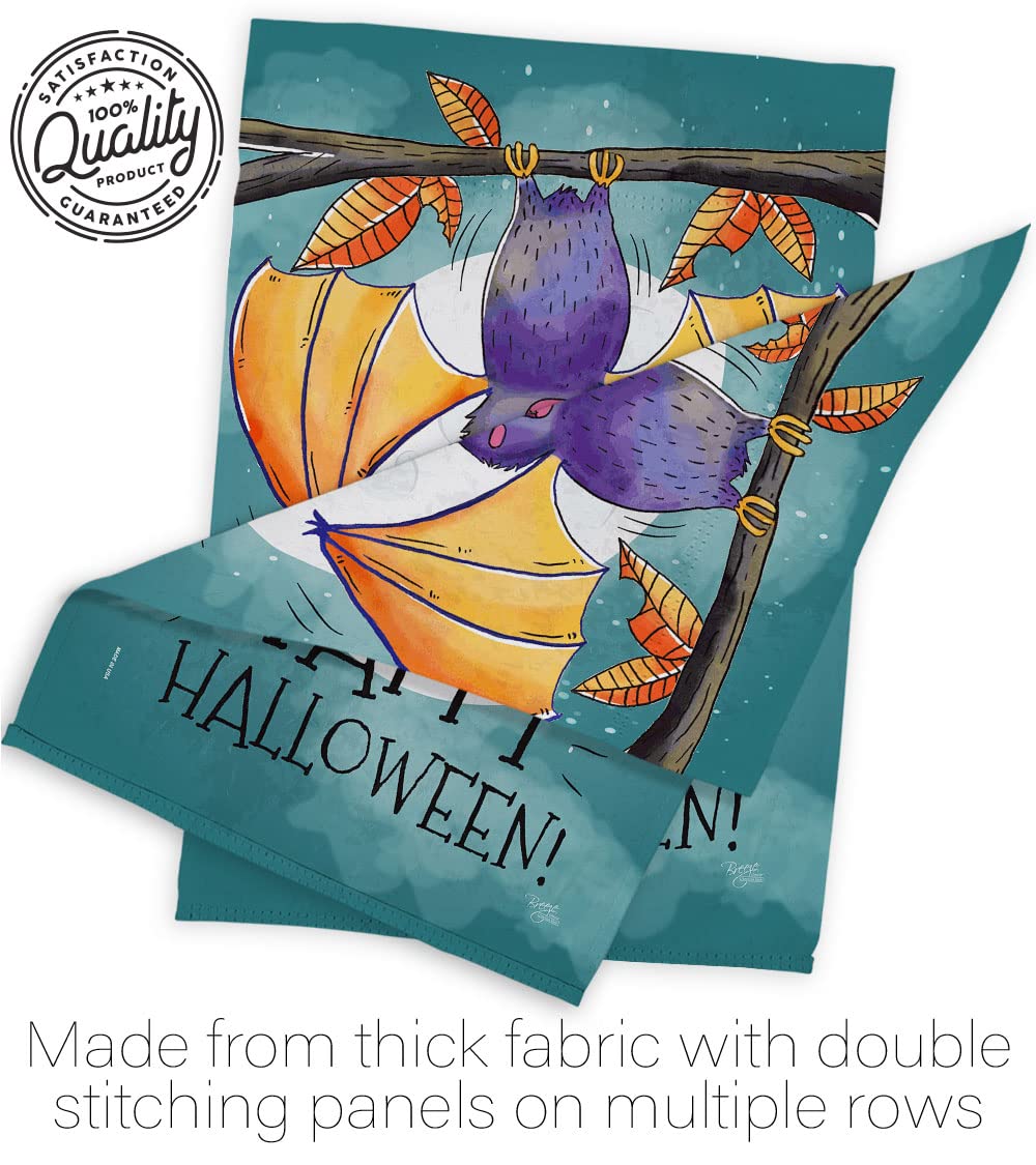 Happy Halloween Bat Flag 28
