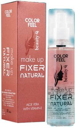 Silvi Women's Color Feel Makeup Fixer with Natural Aloe Vera & Vitamin E Primer - 100ml | Hydrating & Long-Lasting Makeup Base for Flawless Look | Perfect for Daily Use, Special Occasions & Sensitive Skin
