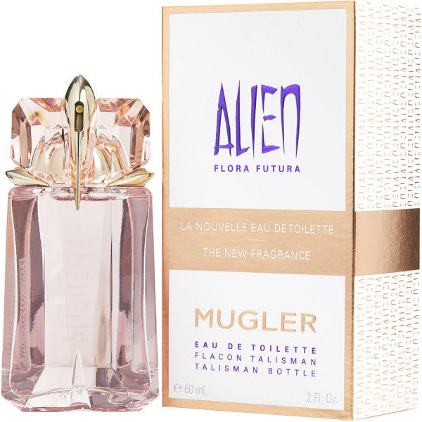 Alien Flora Futura by Mugler 90ml Eau de Toilette Spray for Women - Floral Perfume for Daytime Wear & Special Occasions