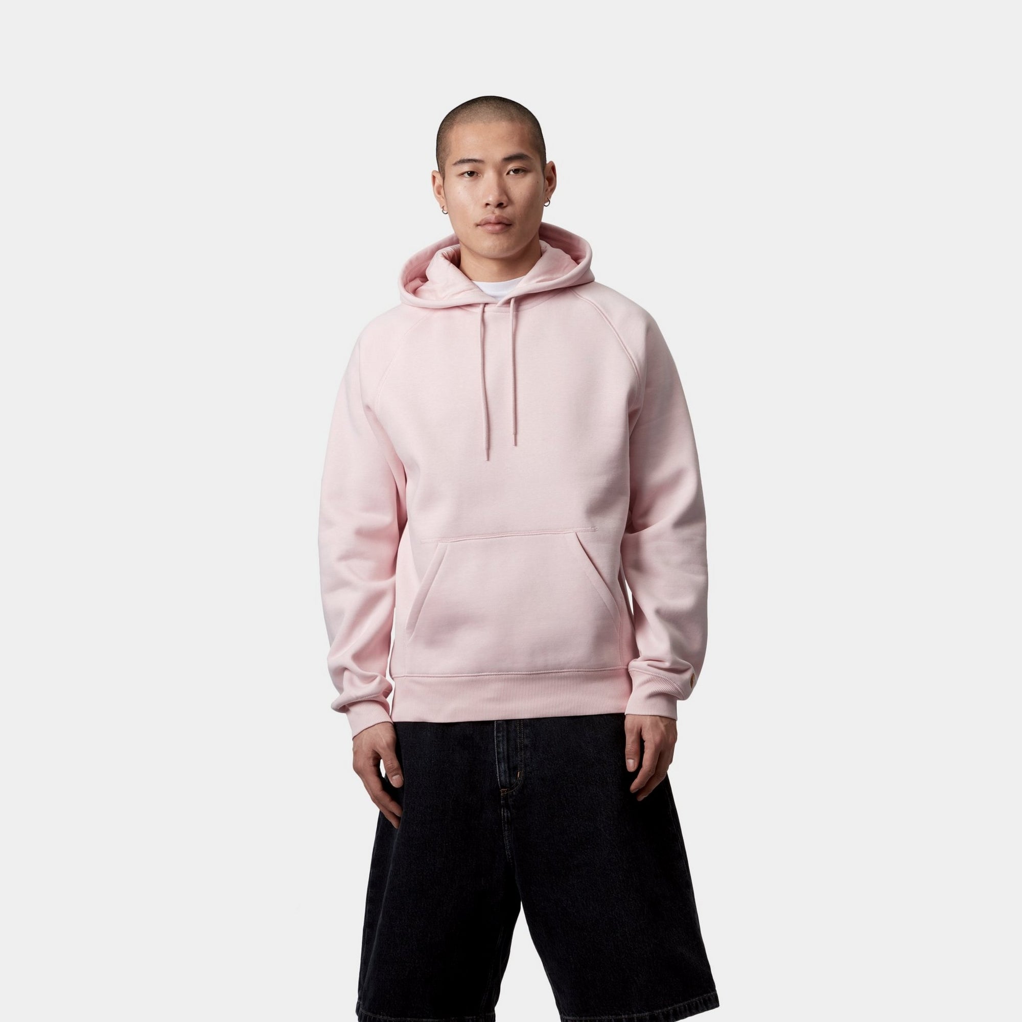 Air Pink Hooded Chase Sweatshirt for Women - Cozy Fleece Pullover with Kangaroo Pocket | Perfect for Casual Wear, Gym, and Outdoor Activities