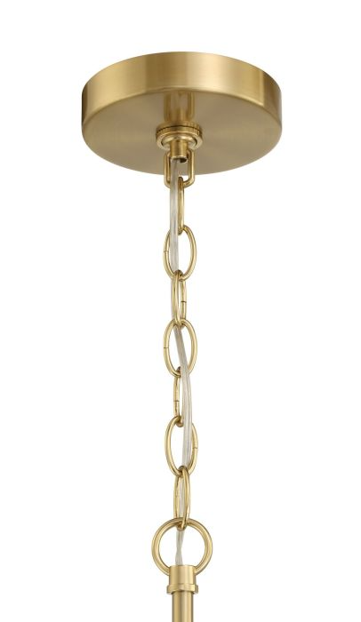Craftmade Fortuna 4-Light Chandelier 58224 SB - Elegant Ceiling Lighting Fixture for Dining Room, Bedroom & Living Room Decor
