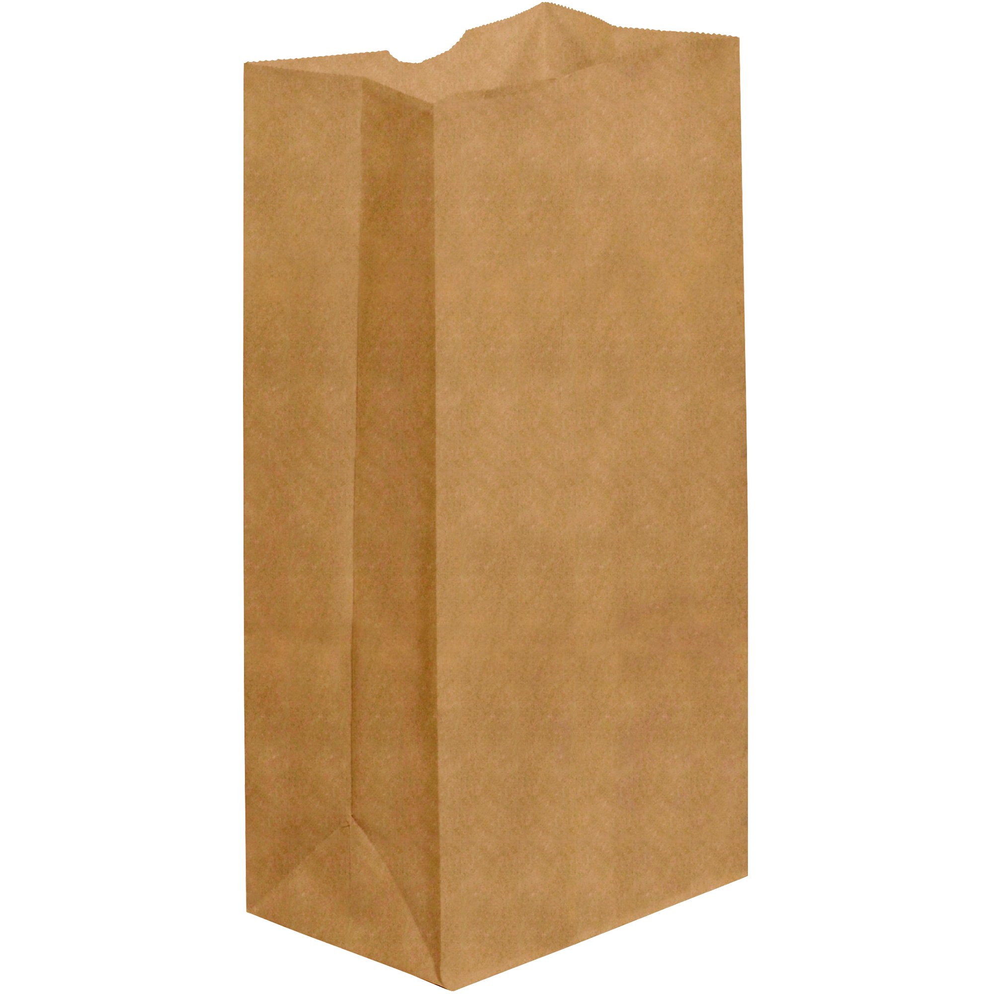 Tape Logic TLBGG107K 500-Pack Kraft Grocery Bags 7.125 x 4.5 x 13.75 Inches - Eco-Friendly Shopping Bags for Groceries, Retail & Takeout