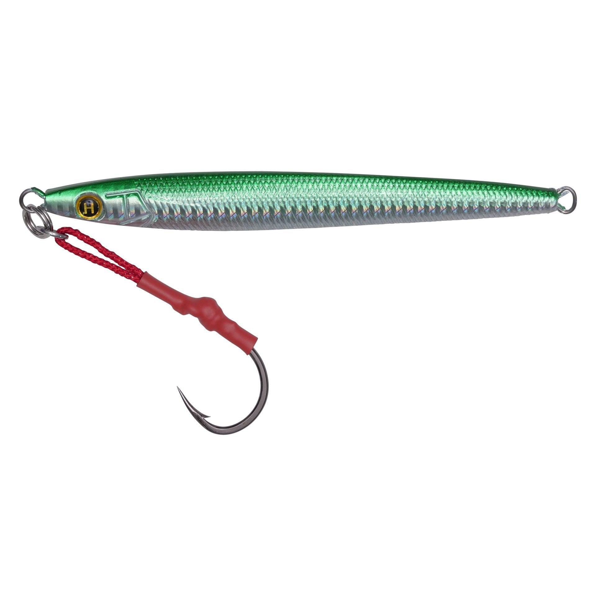 Premium Hogy Sand Eel Jigs with Assist Hooks - Saltwater Fishing Lures for Striped Bass, Bluefish & Tuna - Ideal for Surf Casting, Kayak Fishing & Offshore Angling