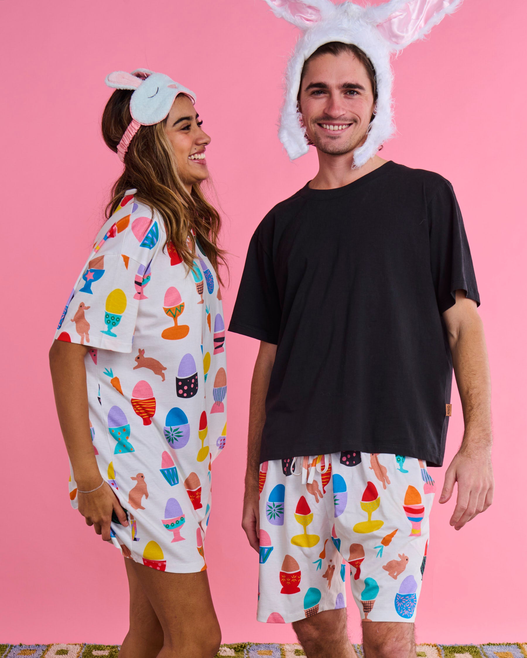 Soft Fluffy Bunny Sherpa Sleep Mask for Women & Men - Blackout Eye Mask for Travel, Nap & Relaxation - Comfortable & Breathable for Better Sleep