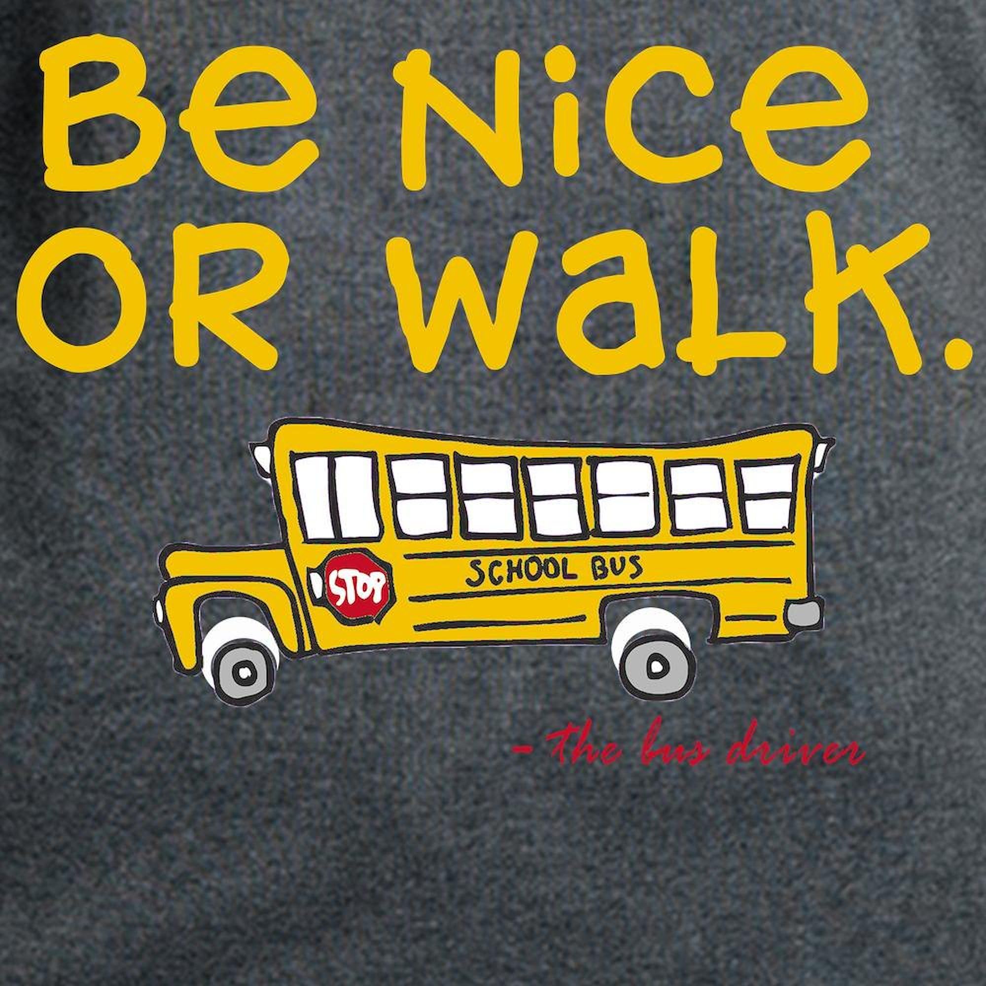 Be Nice Women's Cotton Dark T-Shirt - Soft Comfortable Casual Tee for Everyday Wear | Perfect for Work, Weekend Outfits & Gifts