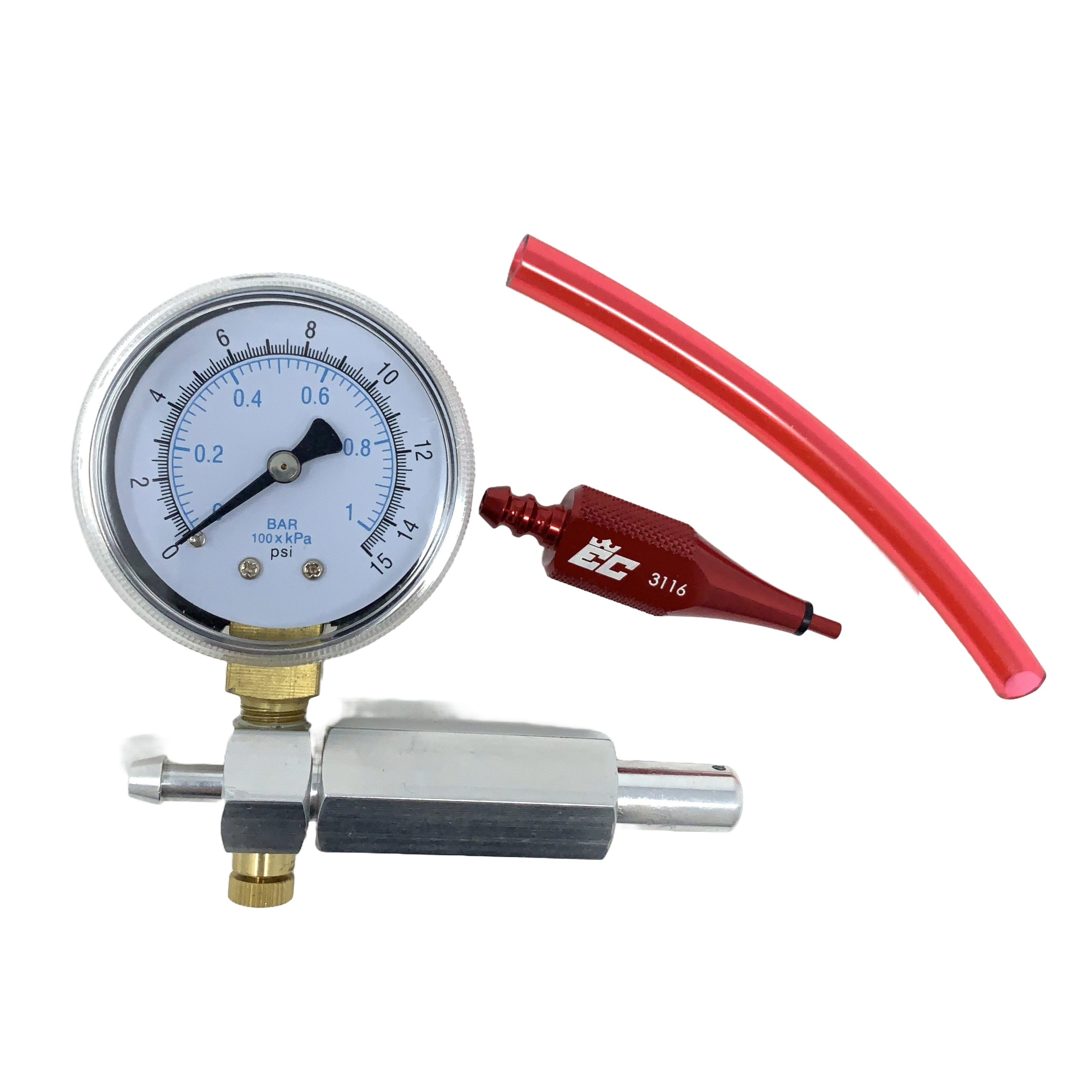 Pop Off Gauge - High Precision Pressure Tester for Automotive & Industrial Use | Perfect for Tire Pressure, HVAC Systems & Hydraulic Equipment