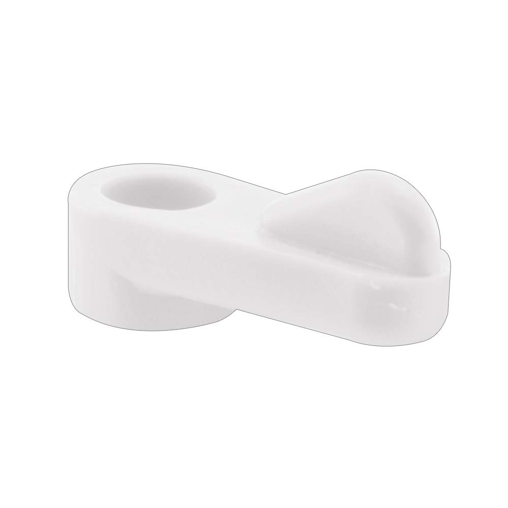 Prime-Line PL 7909 1/16 Inch White Plastic Window Screen Clips (12 Pack) - Secure & Replace Window Screens for Home, RV & Patio Doors