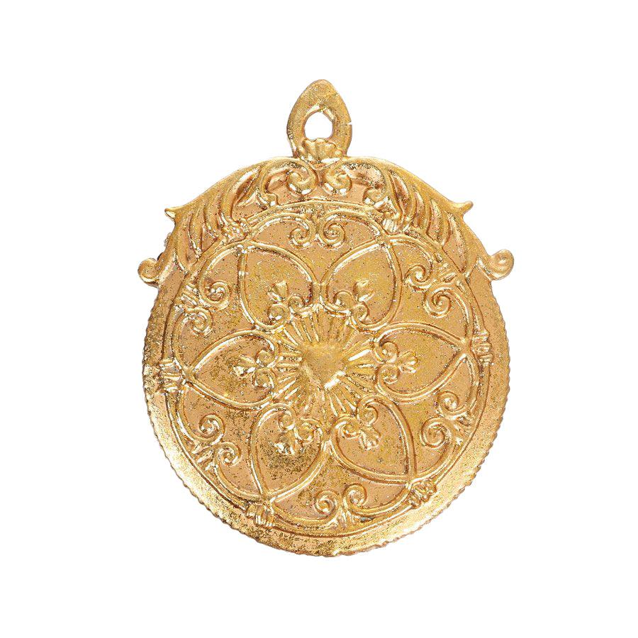 HARMONIER Mini Christmas Ornament - 9cm Decorative Clock (1 Piece, 50g) - Perfect for Holiday Tree Decorations & Festive Home Décor
