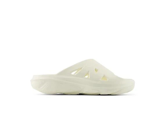 New Balance Unisex Fresh Foam RCVRY Slide Sandals - Angora/Parchment Color | Comfortable Recovery Slides for Men & Women | Perfect for Post-Workout, Poolside & Casual Wear