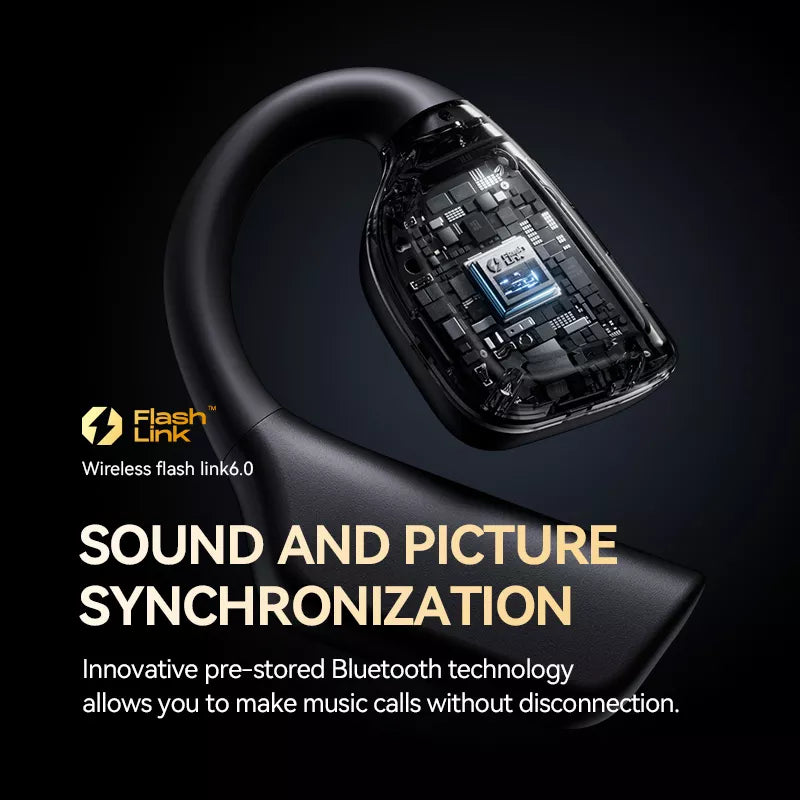 Sanag Z90S Pro Wireless Bluetooth Headphones with Ear Hook - Open Ear Air Conduction Technology for Running, Cycling & Outdoor Sports