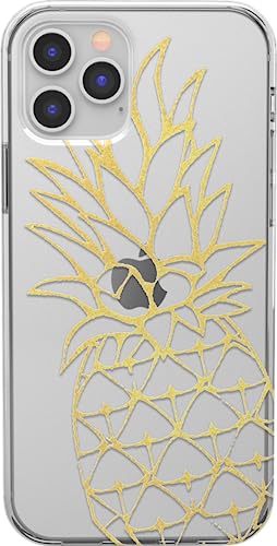 Shiny Gold Pineapple Clear