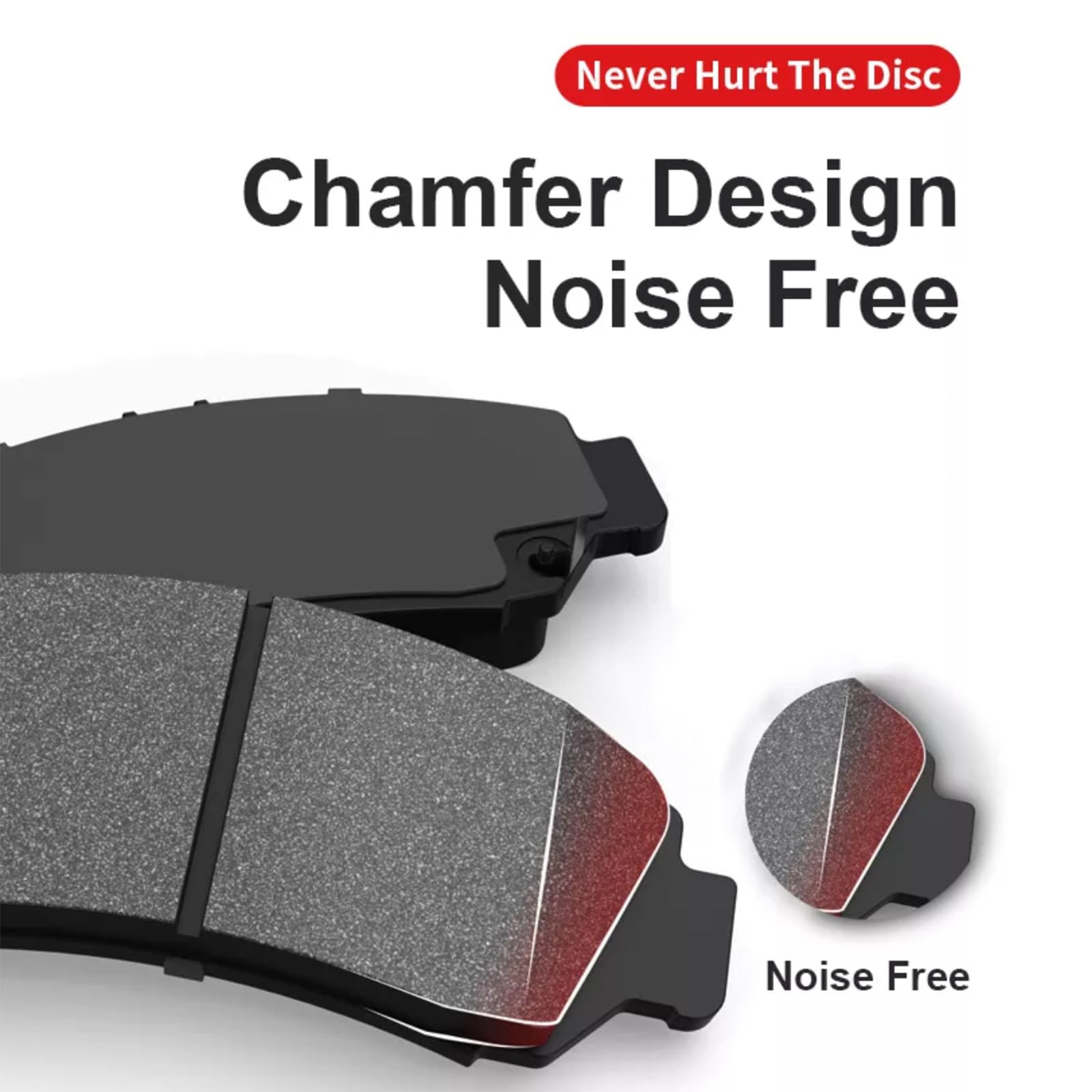 GARVEE 4-Piece Premium Ceramic Disc Front Brake Pads Set - Compatible with Chevy Sonic 2012-2017, Volt 2011-2013, Cruze 2011-2015 & Cruze Limited 2016 - High-Performance Braking for City Commuting & Highway Driving