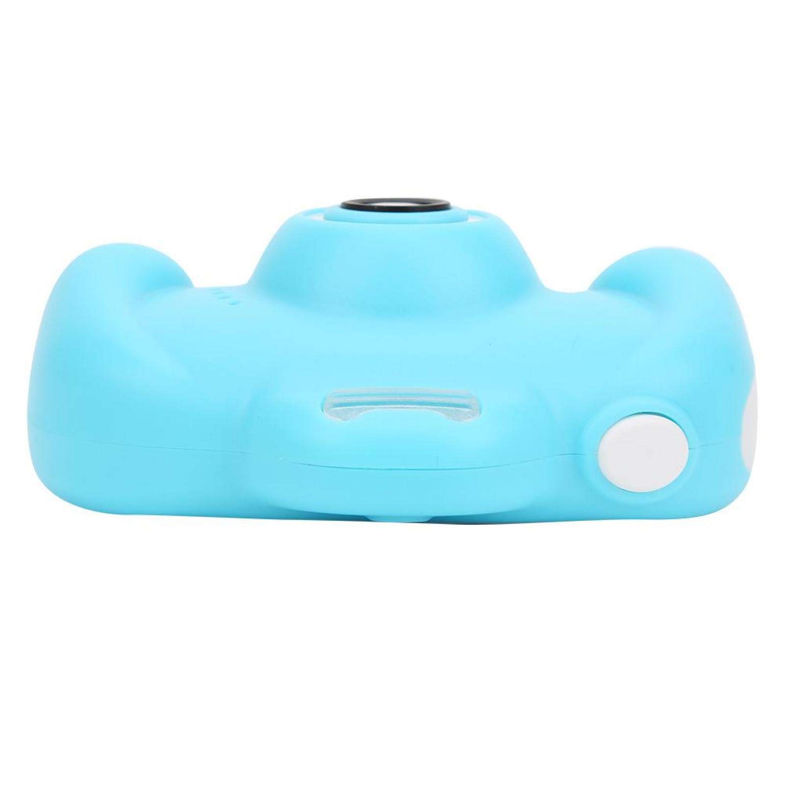 Mini Digital Camera for Kids - Cartoon Design with Fun Filters, Perfect Gift for Children to Record Memories (Blue) | Great for Birthday Presents, Travel Adventures & Family Moments