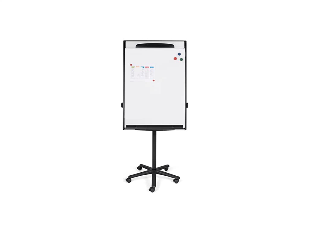 MasterVision Magnetic Dry-Erase Easel with Tripod Extension Bar - Adjustable Height 69