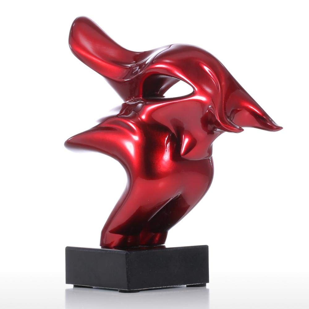 Abstract Bull Head Statue - Modern Resin Sculpture for Home Decor, Animal Figurine, Tabletop Art Ornament | Perfect for Living Room, Office, or Gift Idea