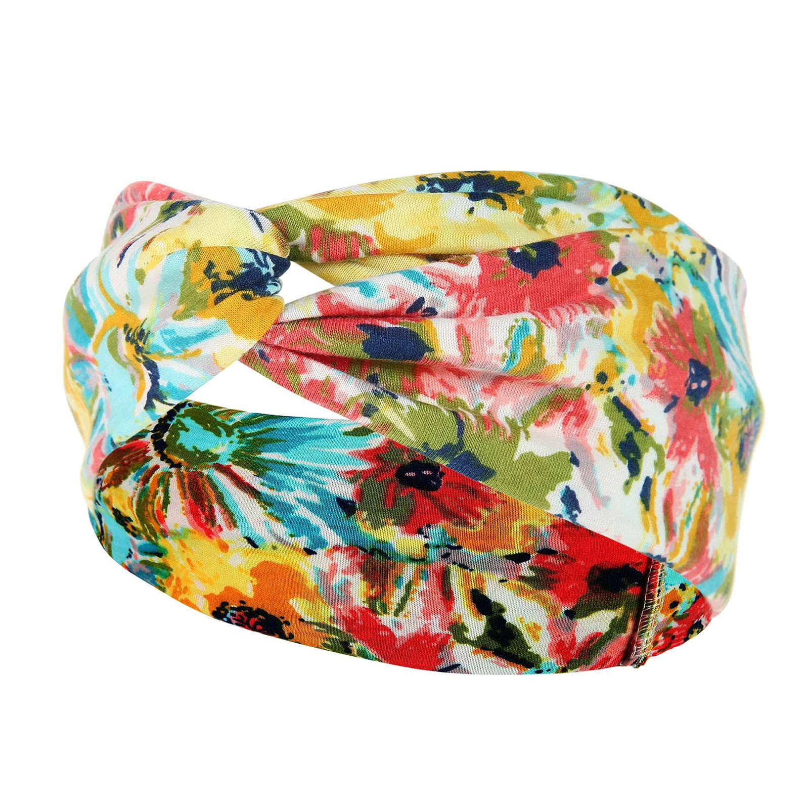Kcocoo Non-Slip Headbands for Women - Sweat Wicking Workout & Yoga Hair Bands - Elastic Hair Accessories for Running, Gym, Tennis & Summer Activities