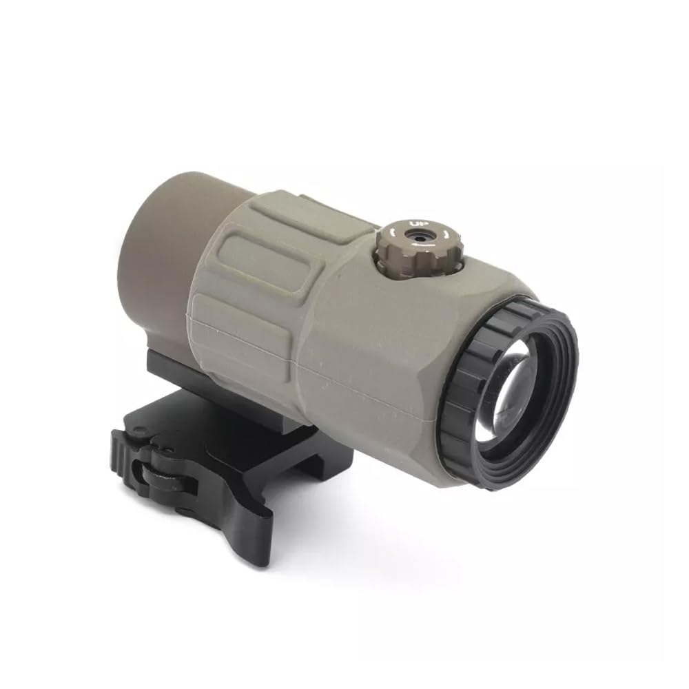 558+G45 Sight Combo - Red/Green Dot Reflex Compact Sight Scope with 5X Magnifier | Optical Holographic Hybrid Sight for 20mm Rail Mount | Quick Release Rollover Multiplier | Perfect for Tactical Shooting, Hunting & Airsoft